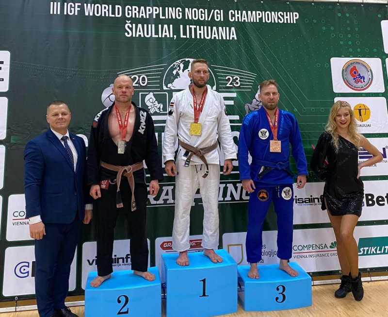 Tukumniekiem labi rezultāti IGF pasaules čempionātā greplingā Tukumniekiem labi rezultāti IGF pasaules čempionātā greplingā
