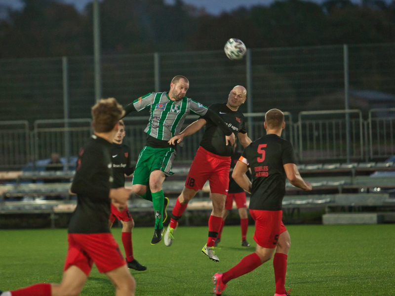 FK "Tukums 2000-3" futbolisti uzvar 3.līgas Rietumu konferencē