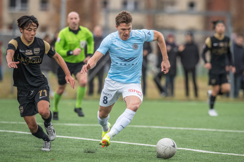Rugina pārstāvētā "Riga FC" cīnās neizšķirti ar "Valmieru" Rugina pārstāvētā "Riga FC" cīnās neizšķirti ar "Valmieru"