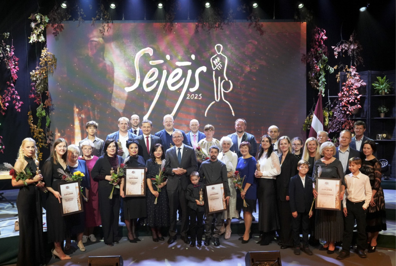 Starp "Sējējs 2025" nominantiem un balvu ieguvējiem Tukuma novadnieki Starp "Sējējs 2025" nominantiem un balvu ieguvējiem Tukuma novadnieki