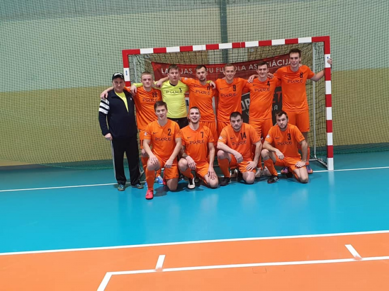 FK “Pūre” Latvijas kausā telpu futbolā debitē ar zaudējumu un izstājas no tālākās dalības turnīrā FK “Pūre” Latvijas kausā telpu futbolā debitē ar zaudējumu un izstājas no tālākās dalības turnīrā