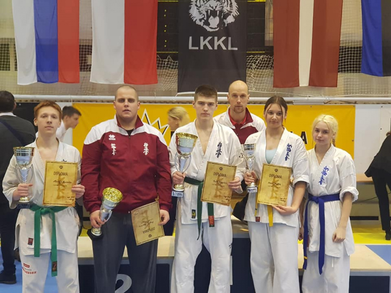 Tukuma un Engures karatistiem labi sasniegumi sacensībās Rīgā Tukuma un Engures karatistiem labi sasniegumi sacensībās Rīgā