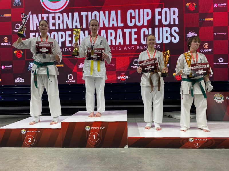 Tukuma karatistiem medaļu birums "IPPON CUP" sacensībās Lietuvā