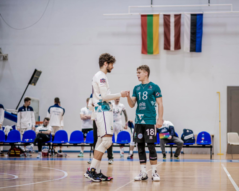 Kaspars Kronbergs triumfē Latvijas kausā volejbolā Kaspars Kronbergs triumfē Latvijas kausā volejbolā